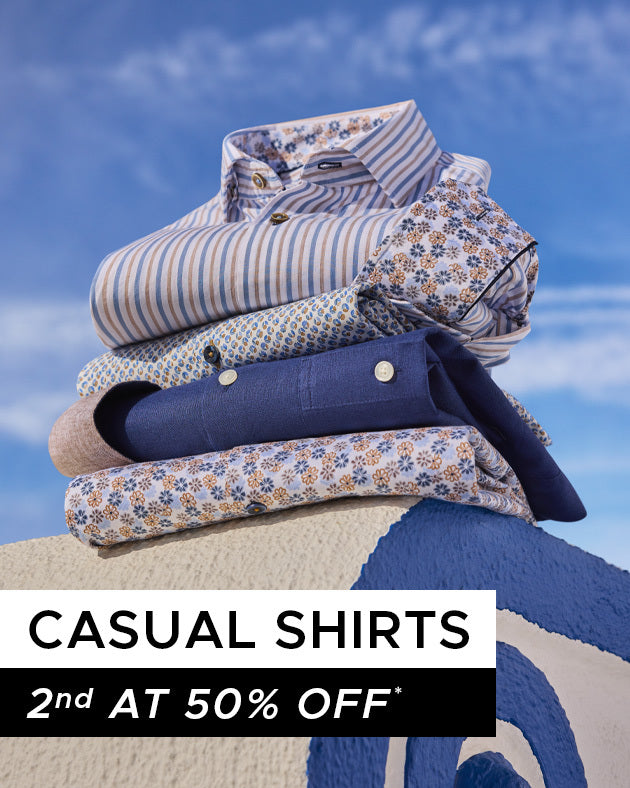 Casual Shirts - 2nd at 50% OFF