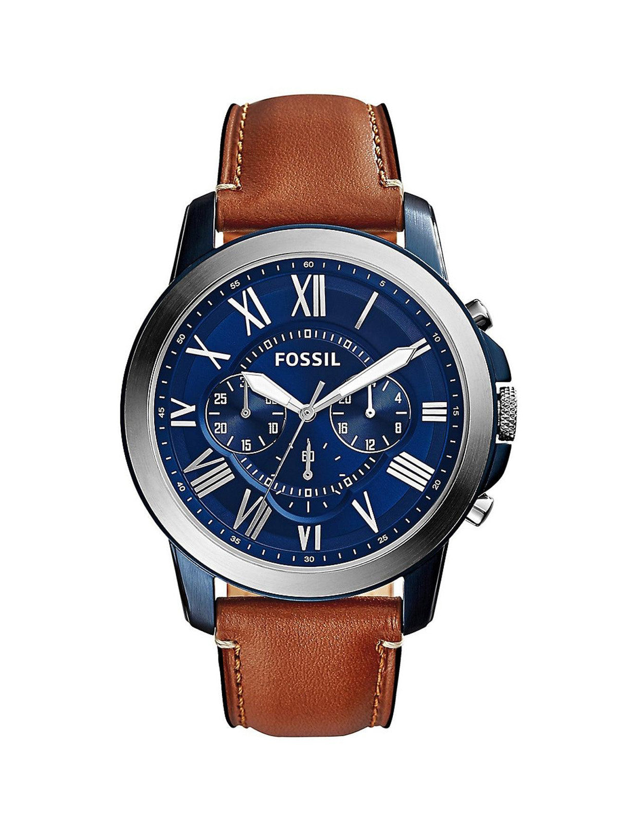 Chronograph Blue Dial Watch for men Fossil