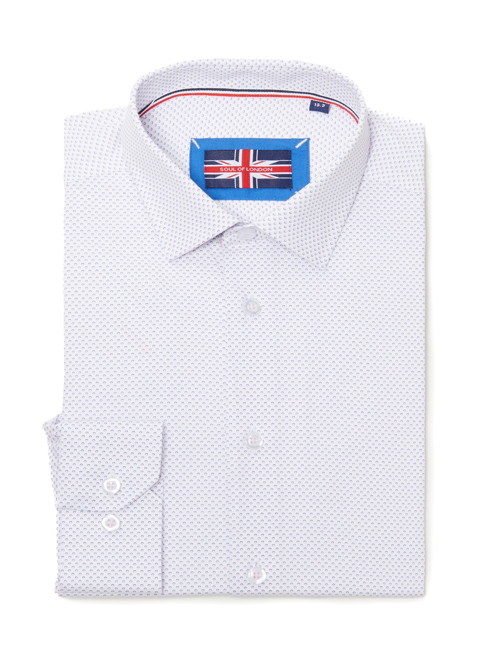 Micro Dots Dress Shirt for men - Soul of London