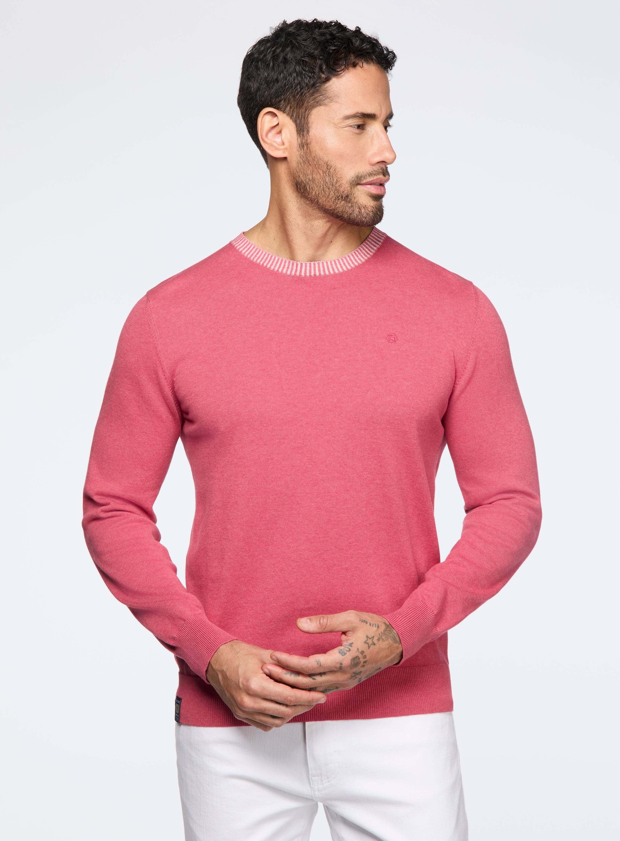 Solid Crew Neck Sweater for men - Fellows United