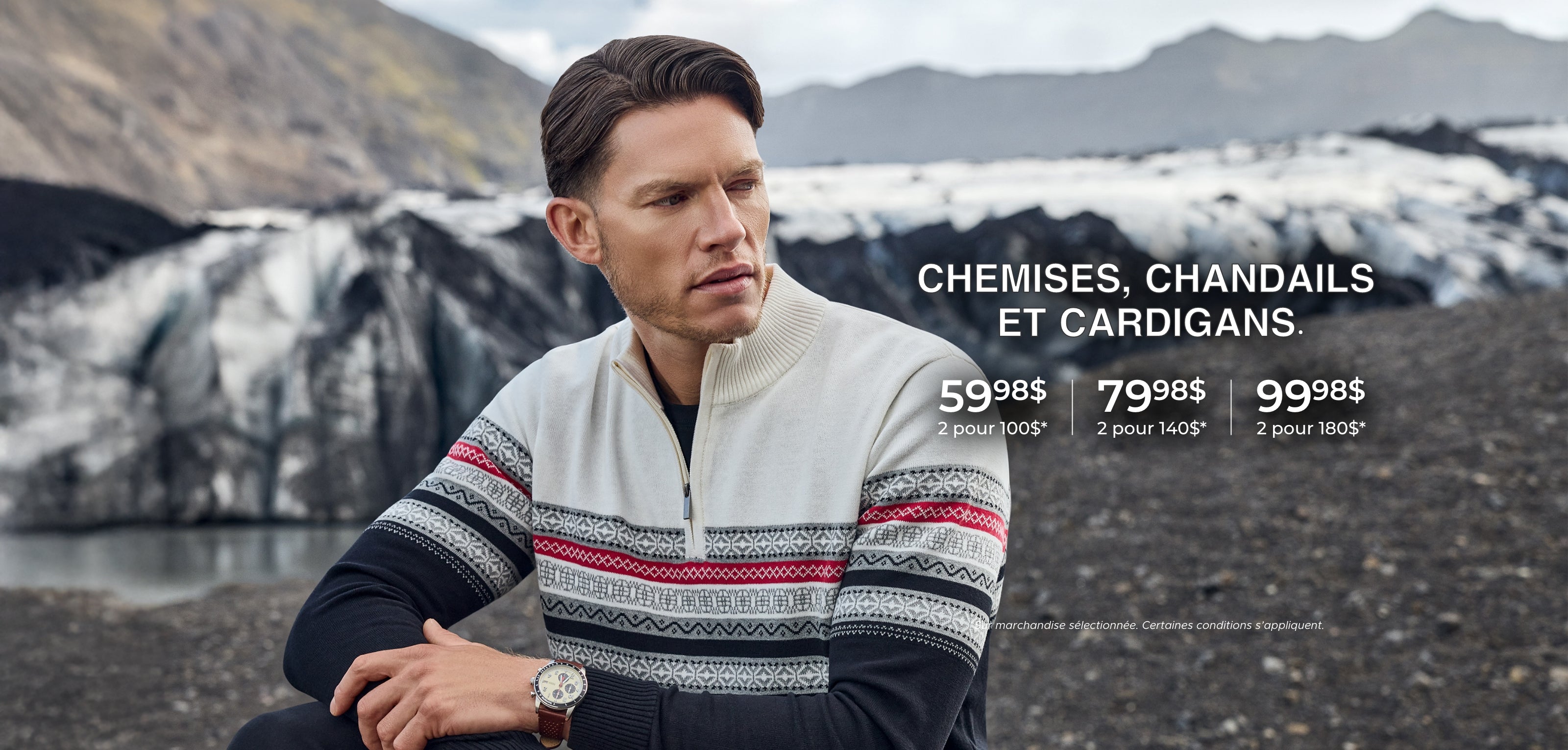 Chemises, Chandails et Cardigans en promo