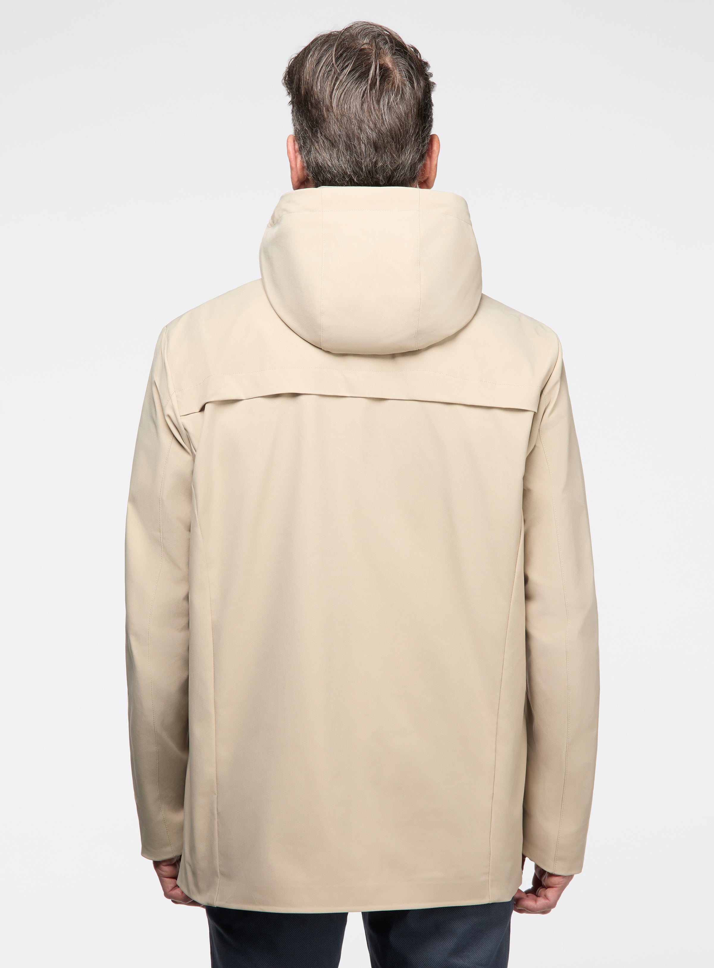 Stand-Up Collar Water-Repellent Coat for men - Guess