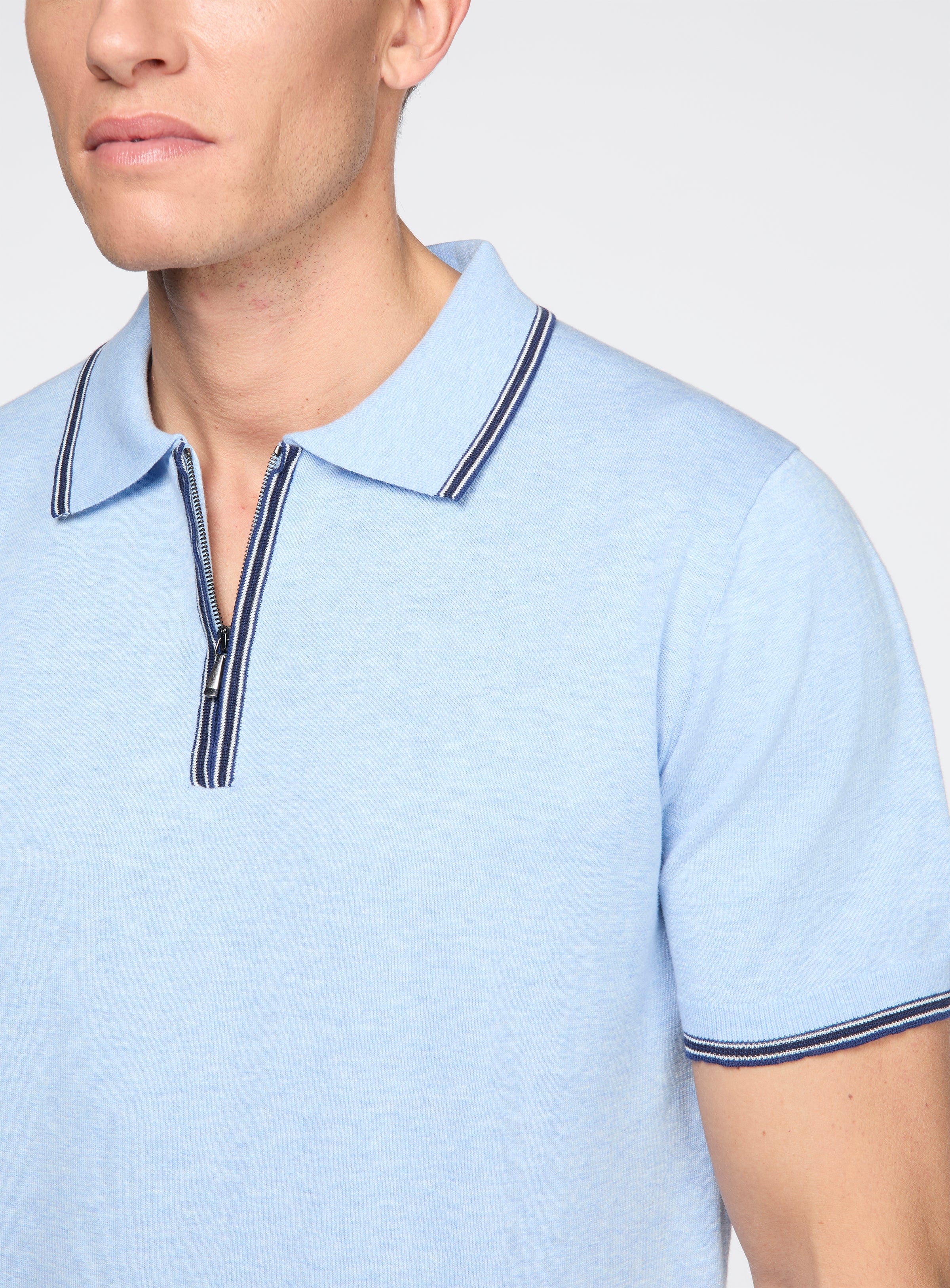 Half-Zip Polo for men - Anthony of London