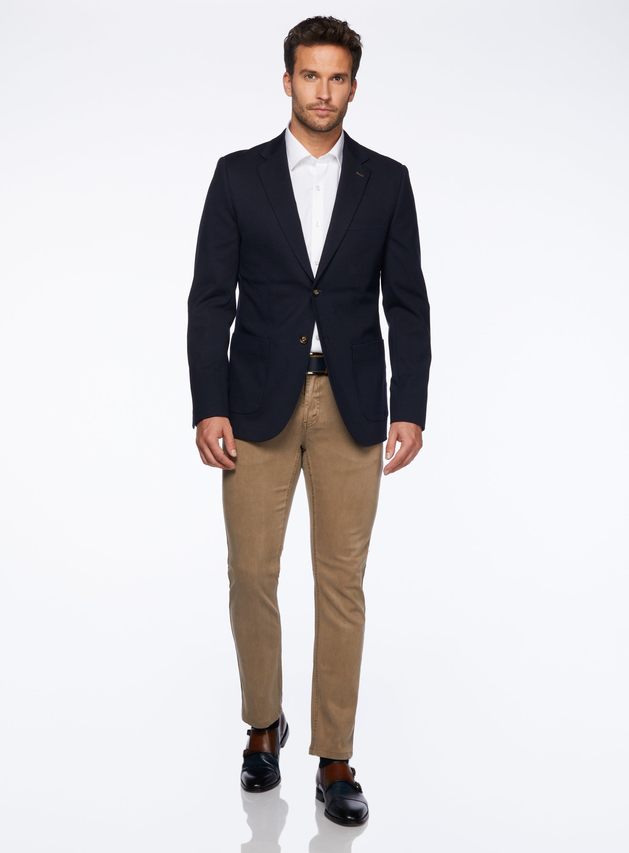 Hybrid Navy Sport Jacket for men Anthony of London