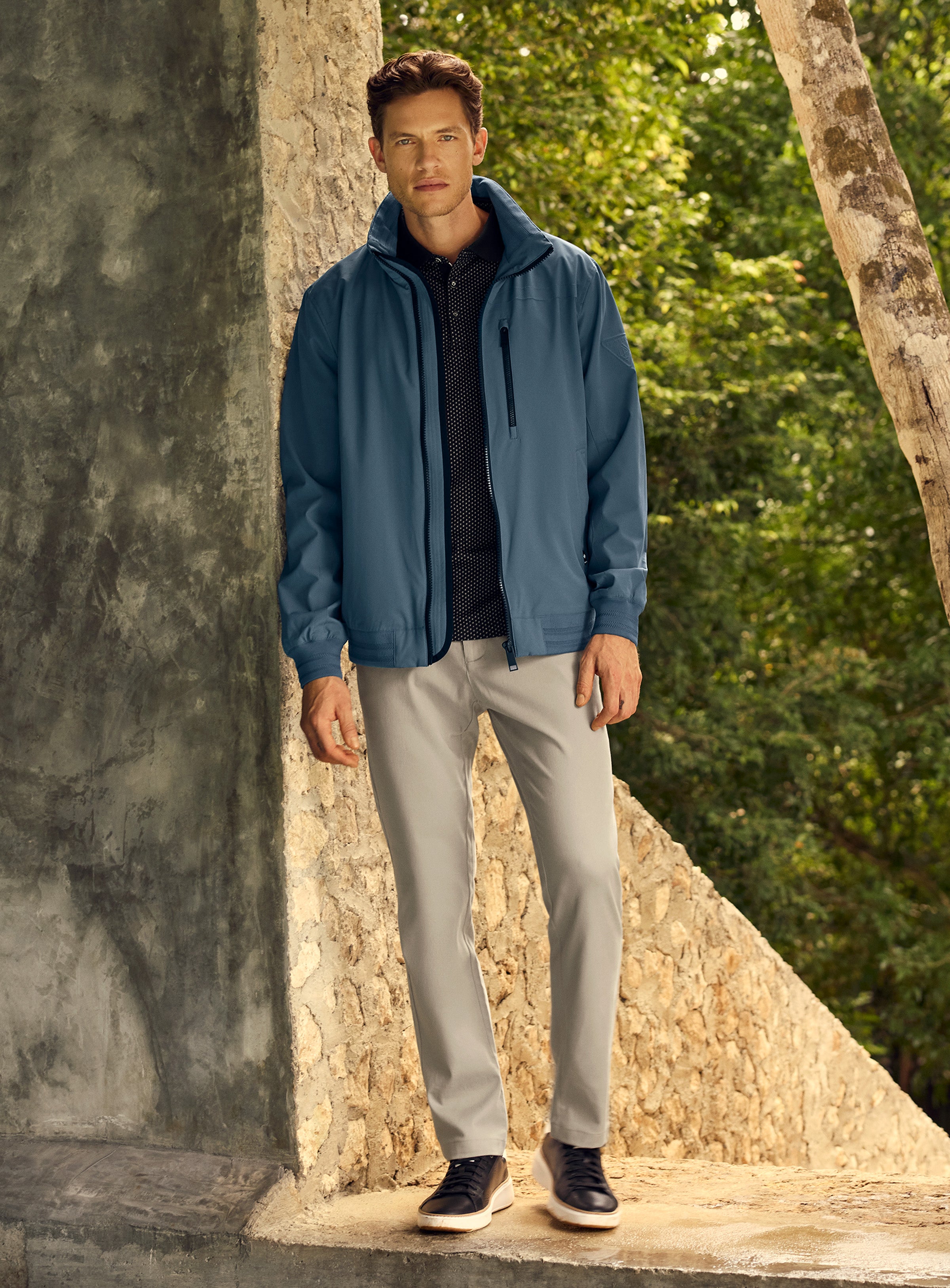 Windbreaker Jacket for men - Point Zero