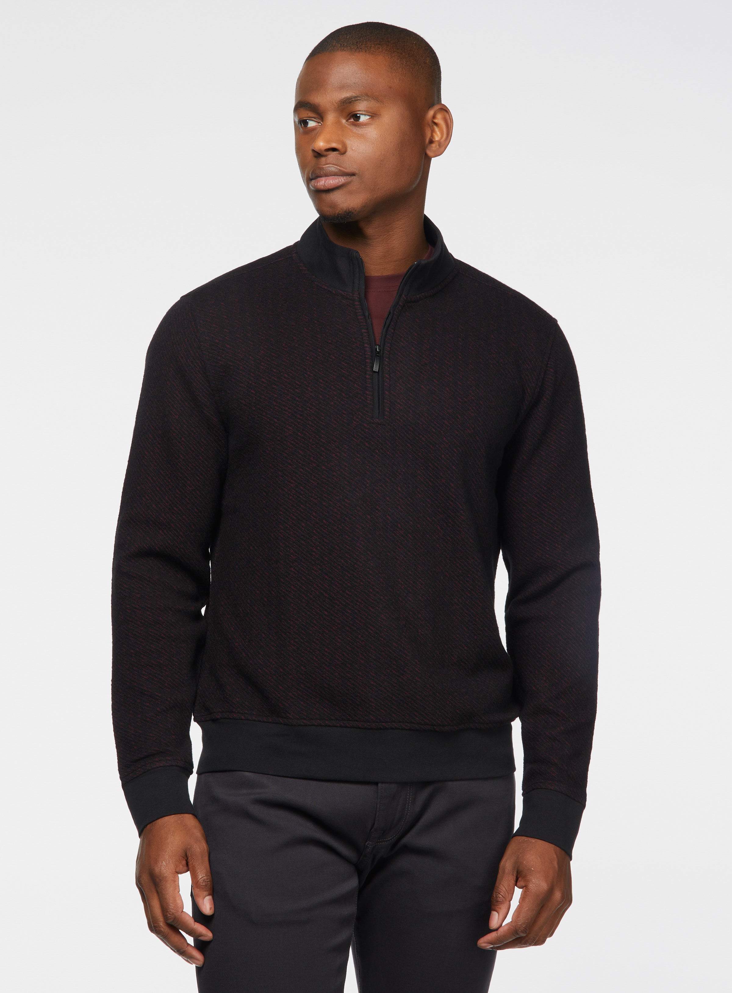 kurobee  m2 Cedro' Two-Tone Sweater for men - Robert Barakett