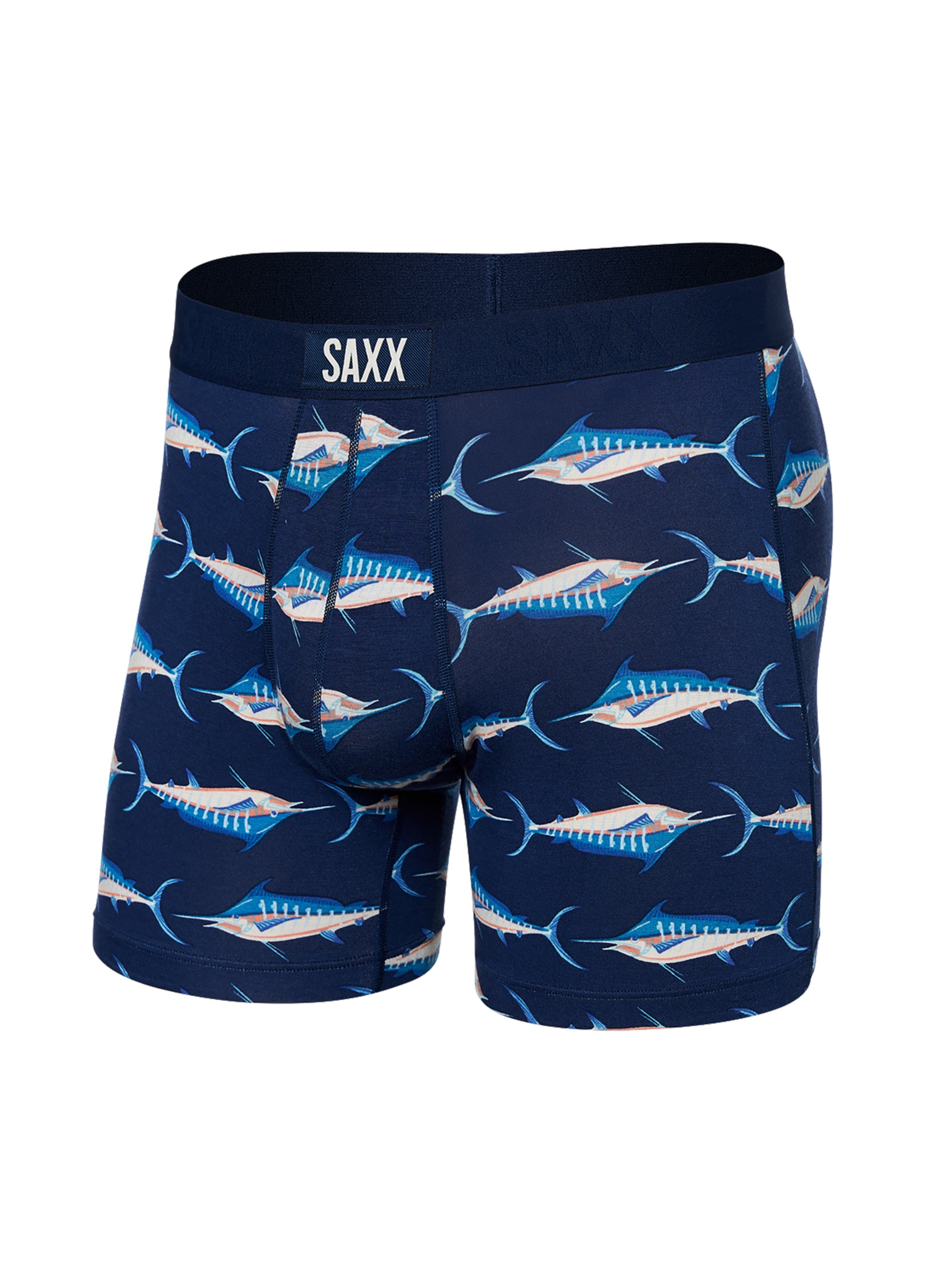 Marlin Fish Print Boxer Underwear