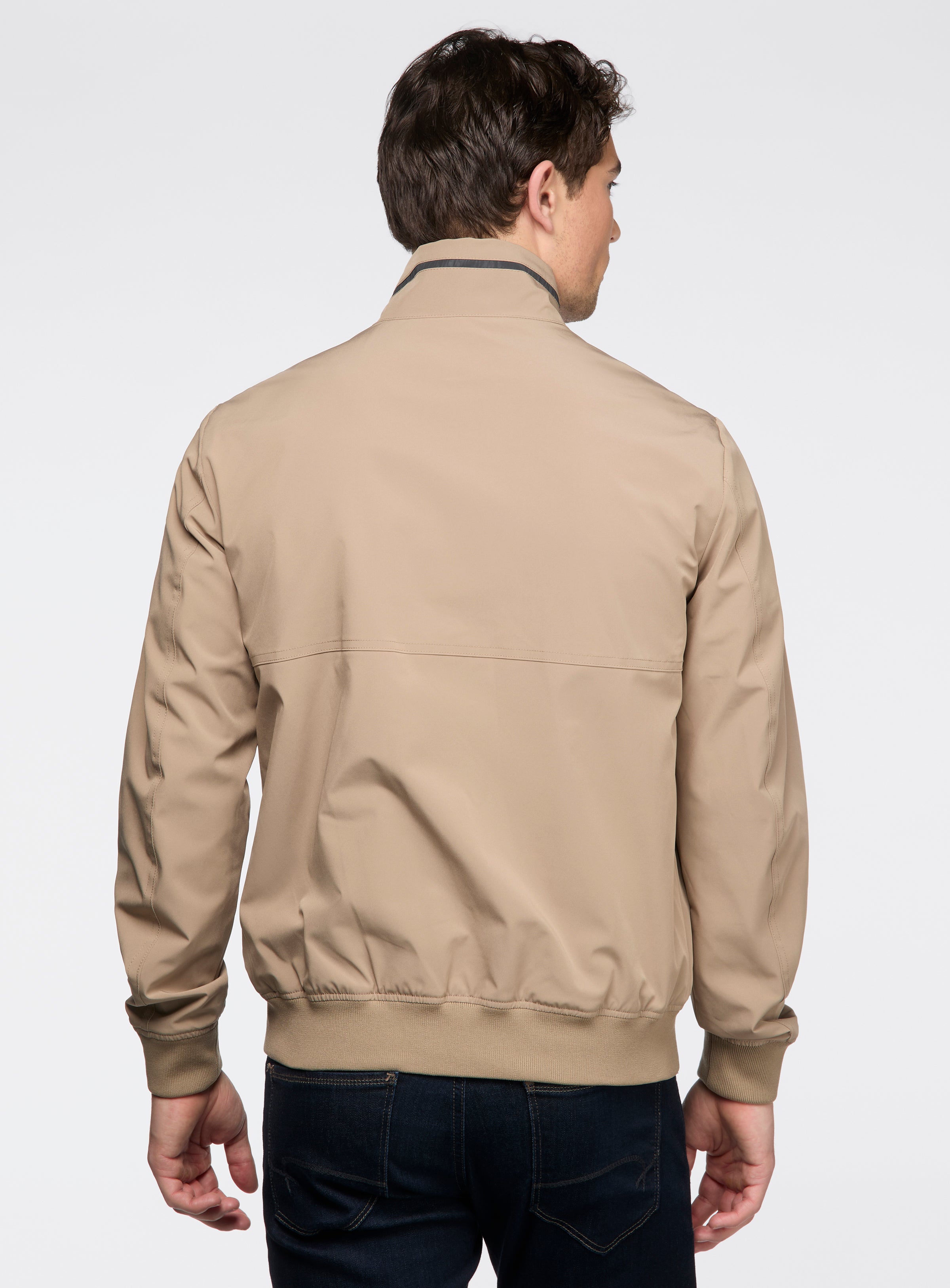 Taupe Windbreaker Jacket for men - Orvieto