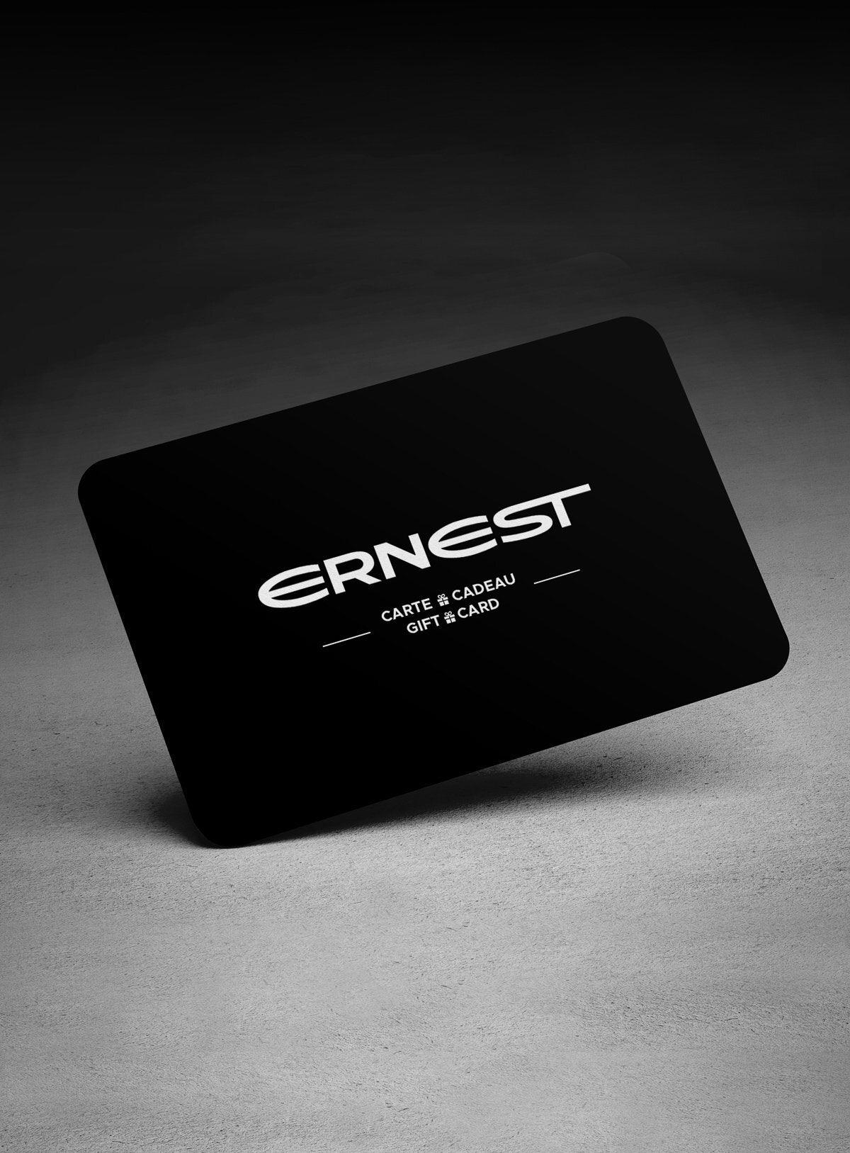 Carte-cadeau traditionnelle - Carte Cadeau Ernest