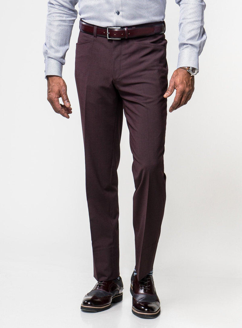 pantalon habillé &amp;amp;amp;quot;new franco&amp;amp;amp;quot; -bourgogne