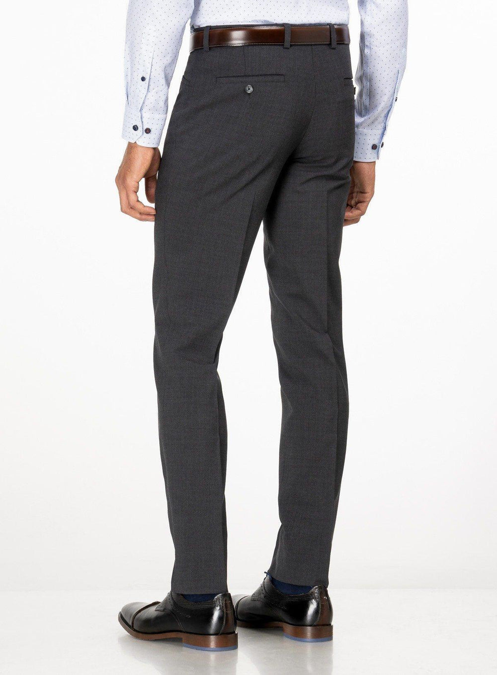 Pantalon Homme Dockers 36/34 - Coupe Droite Gris - Occasion Très Bon état (style Chino Habillé)