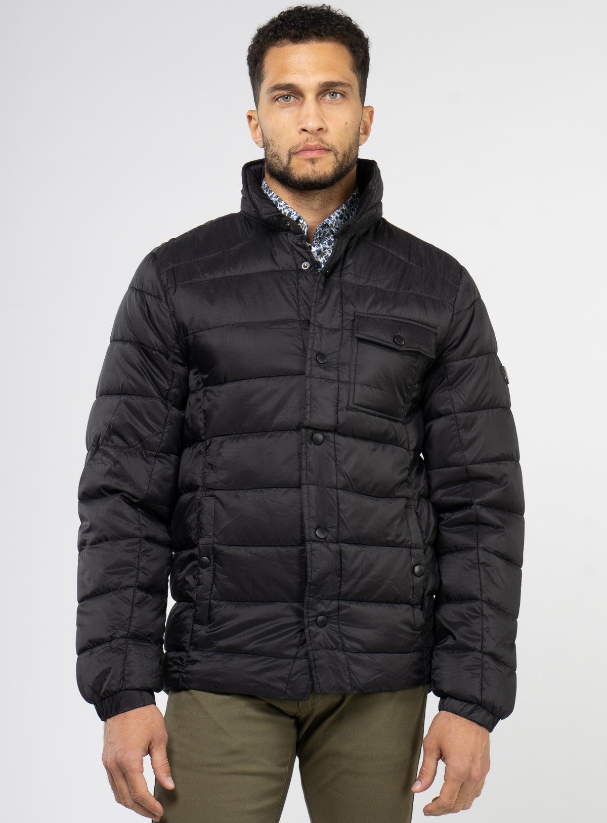 Quilted 'Marcus' Overshirt for men - Point Zero